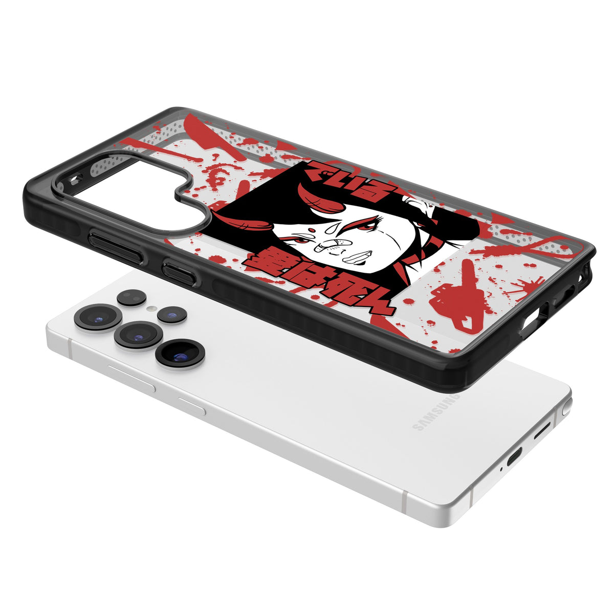 She's a Devil Samsung S25 Ultra / Samsung S26 Ultra Impact Black Phone Case angled
