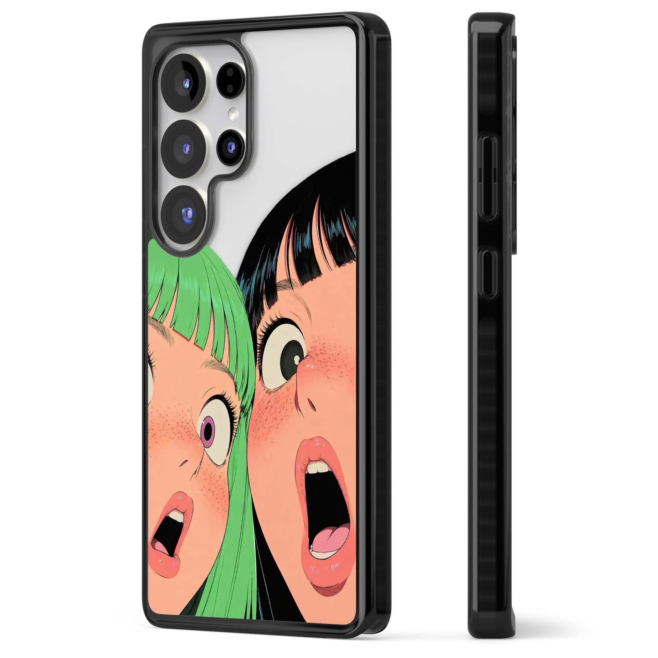 Gasp for her iPhone case | Black Impact case for Samsung Galaxy S25 Ultra