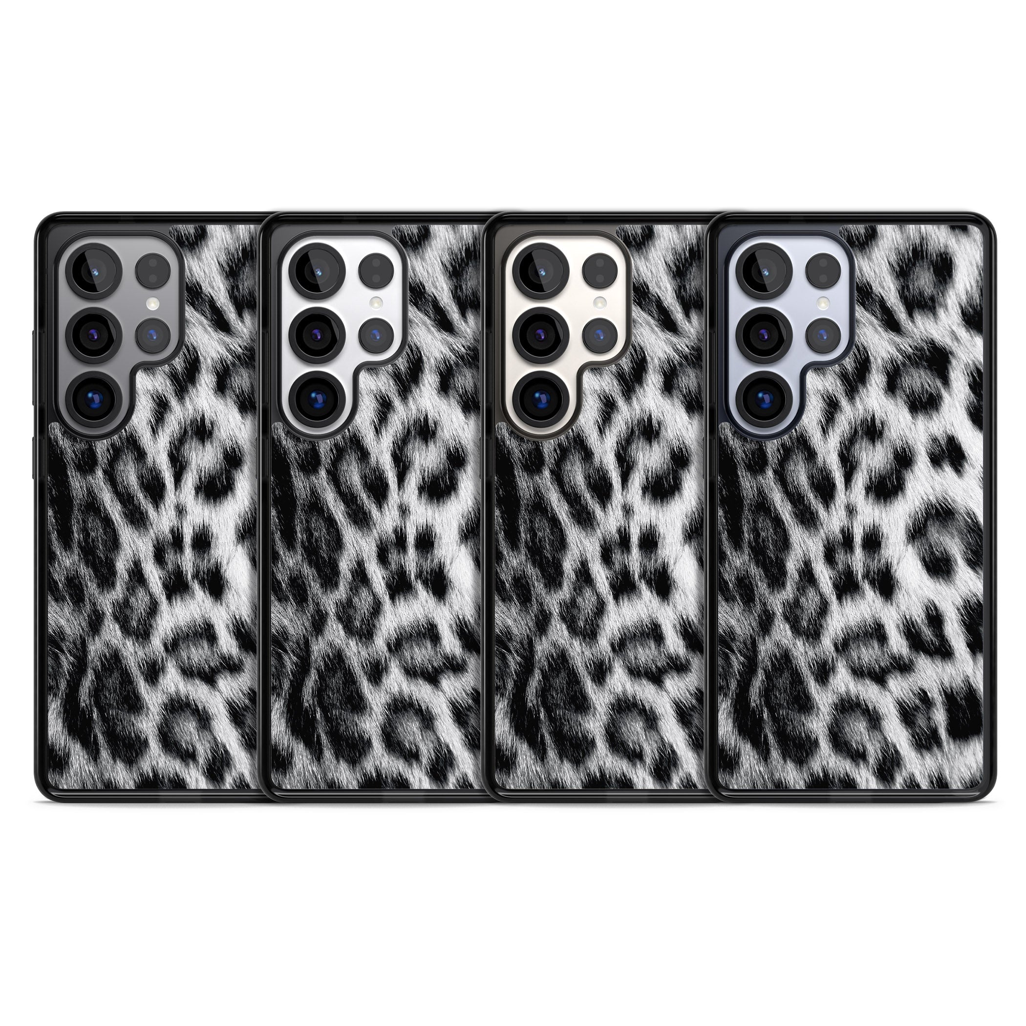 Animal Fur Pattern Snow Leopard
