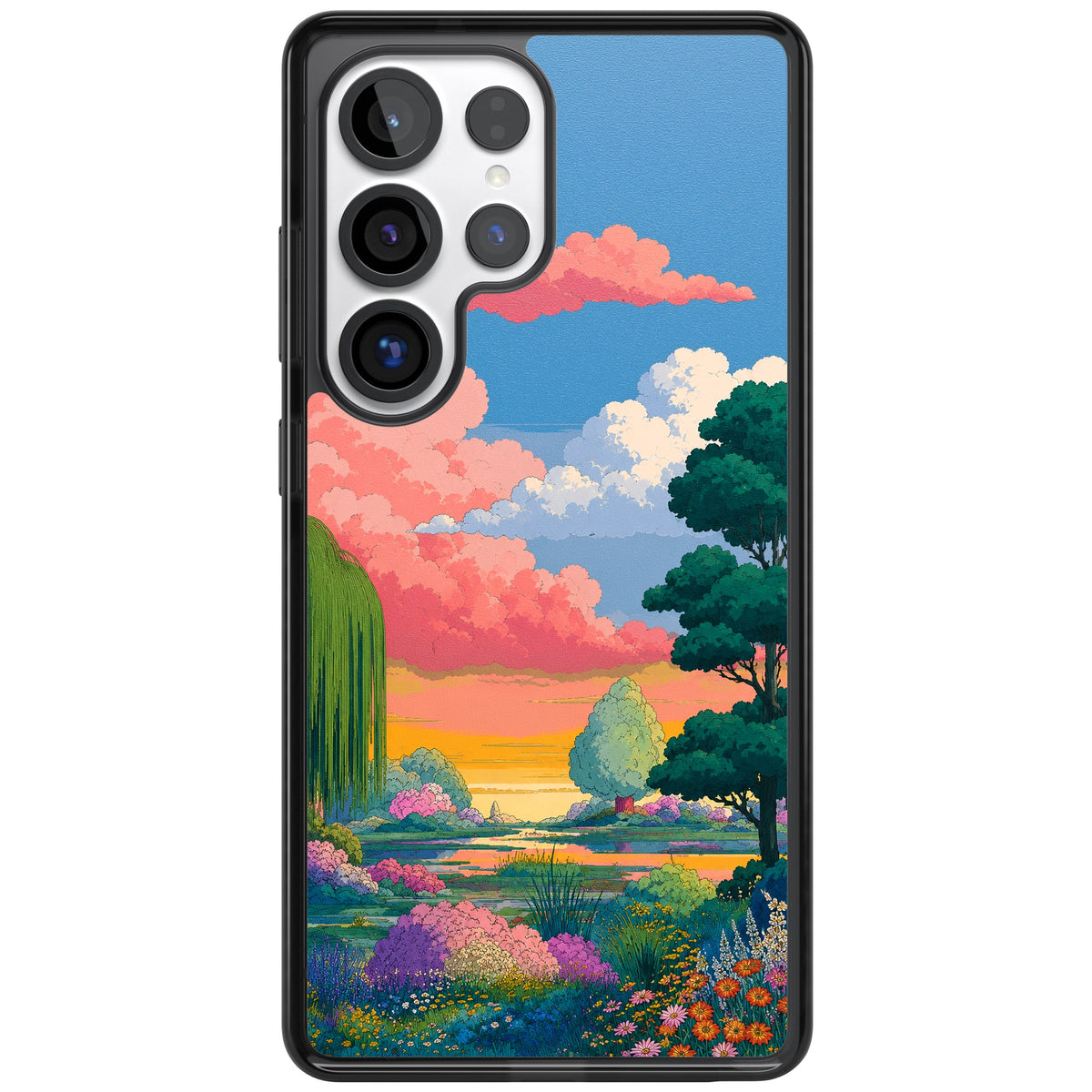 Dream Valley Samsung S25 Ultra / Samsung S26 Ultra Impact Black Phone Case front