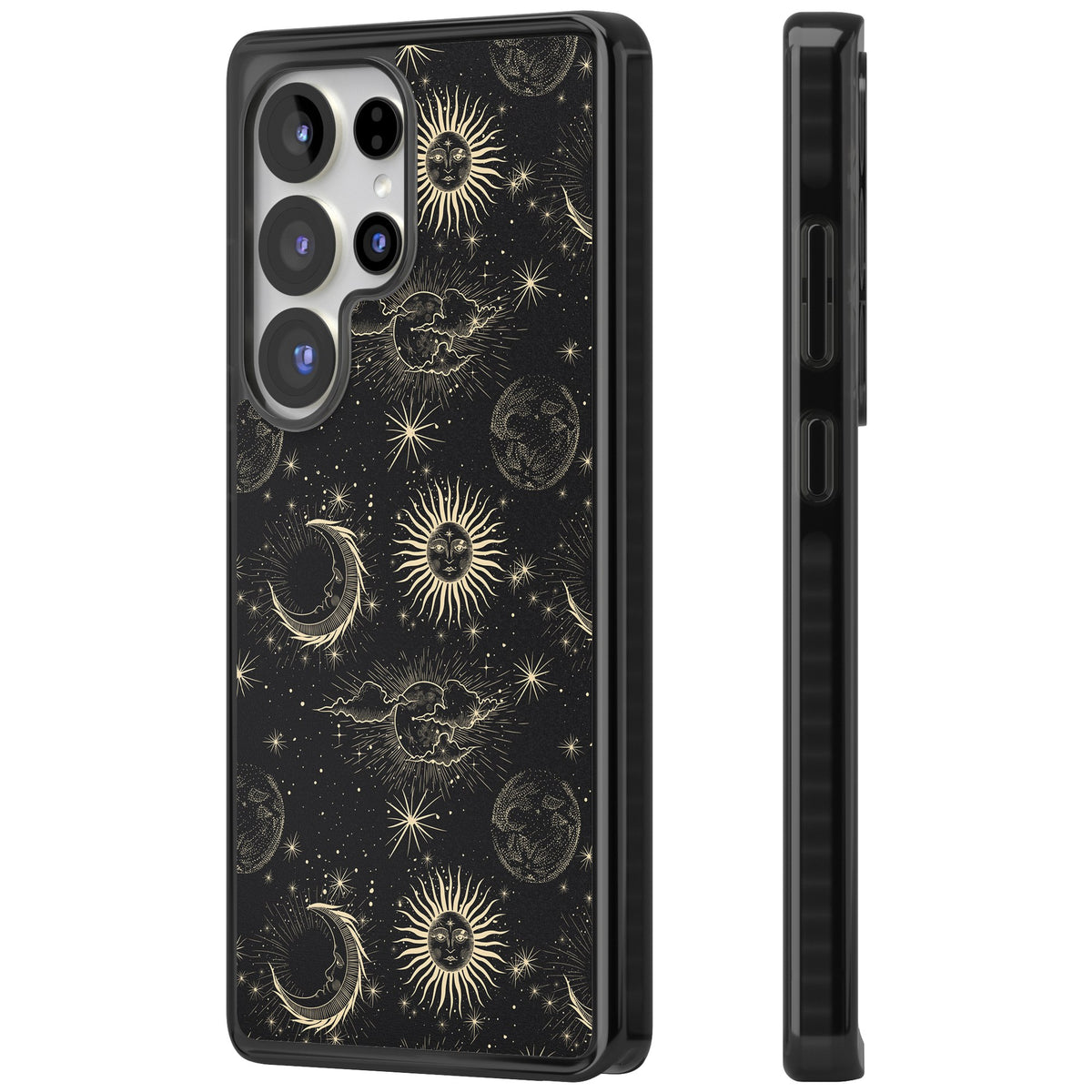 Celestial Almanac Samsung S25 Ultra / Samsung S26 Ultra Impact Black Phone Case side