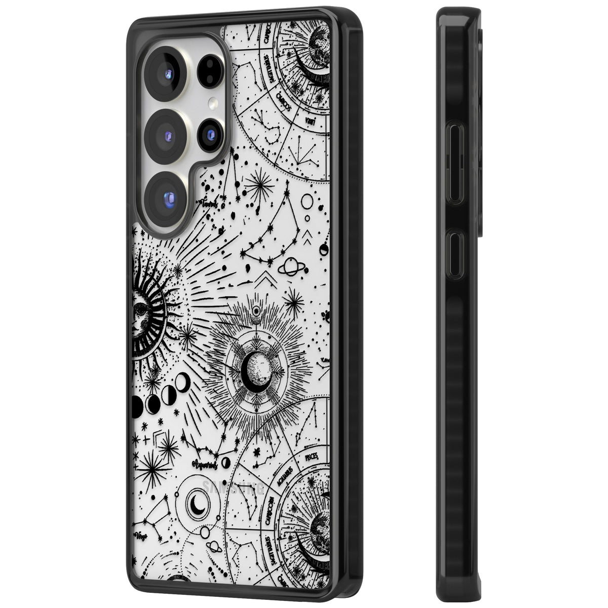 Celestial Chart Samsung S25 Ultra / Samsung S26 Ultra Impact Black Phone Case side
