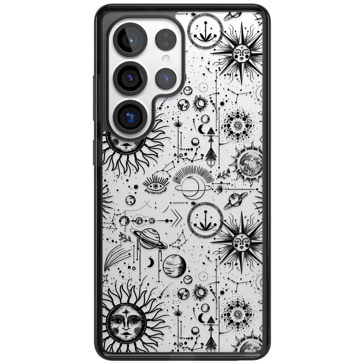 Cosmic Cartography Samsung S25 Ultra / Samsung S26 Ultra Impact Black Phone Case front