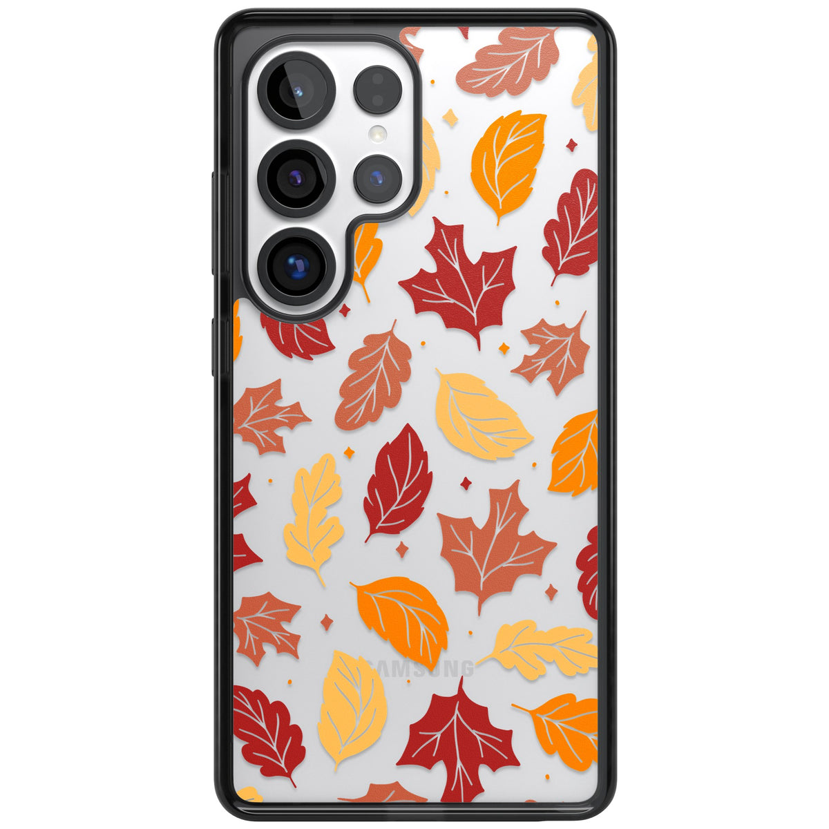 Autumn Leaves Samsung S25 Ultra / Samsung S26 Ultra Impact Black Phone Case front
