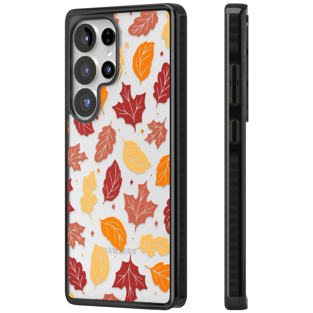 Autumn Leaves Samsung S25 Ultra / Samsung S26 Ultra Impact Black Phone Case side