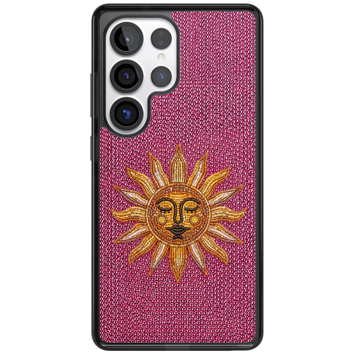 Beaded Sun Samsung S25 Ultra / Samsung S26 Ultra Impact Black Phone Case front