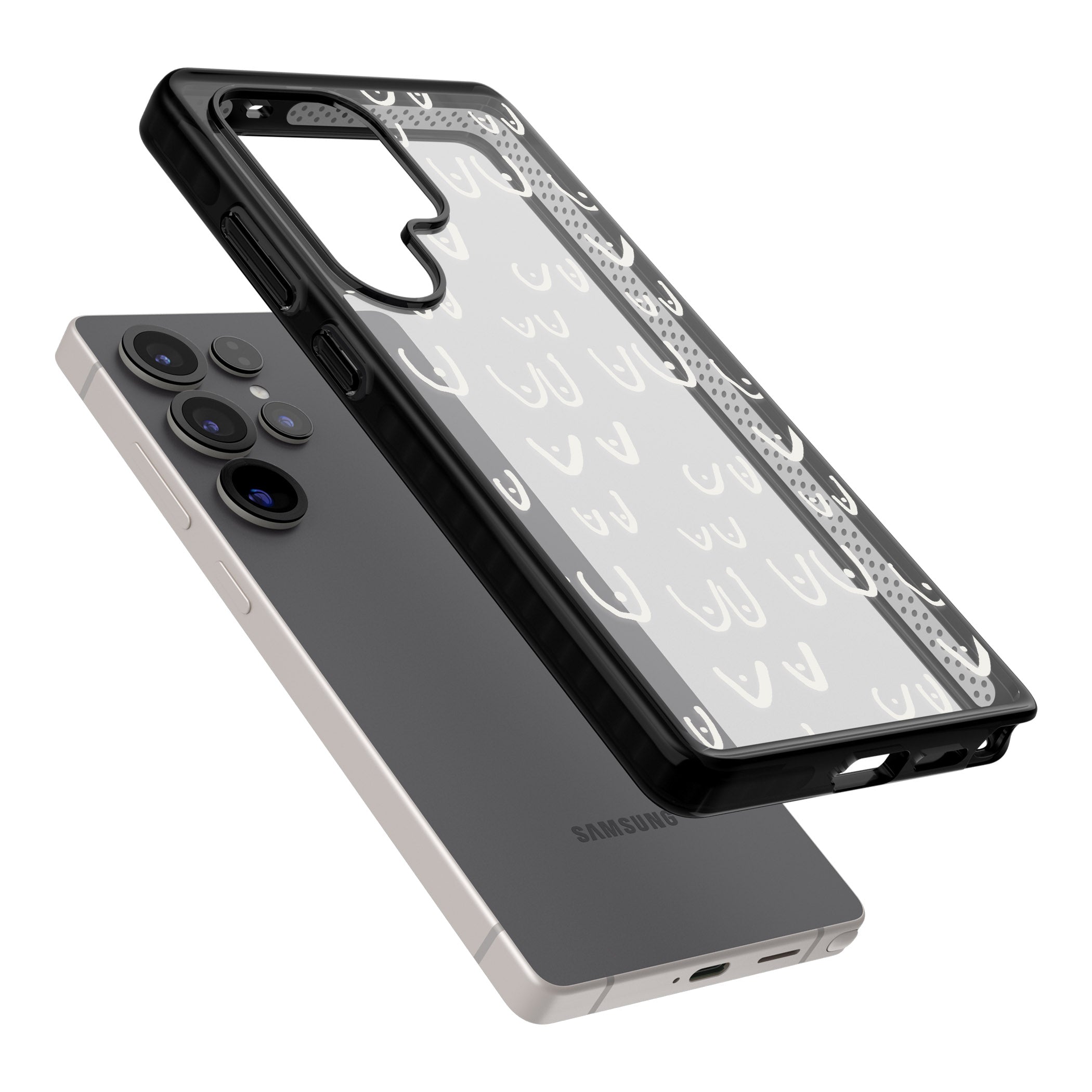 Boob Pattern (White)