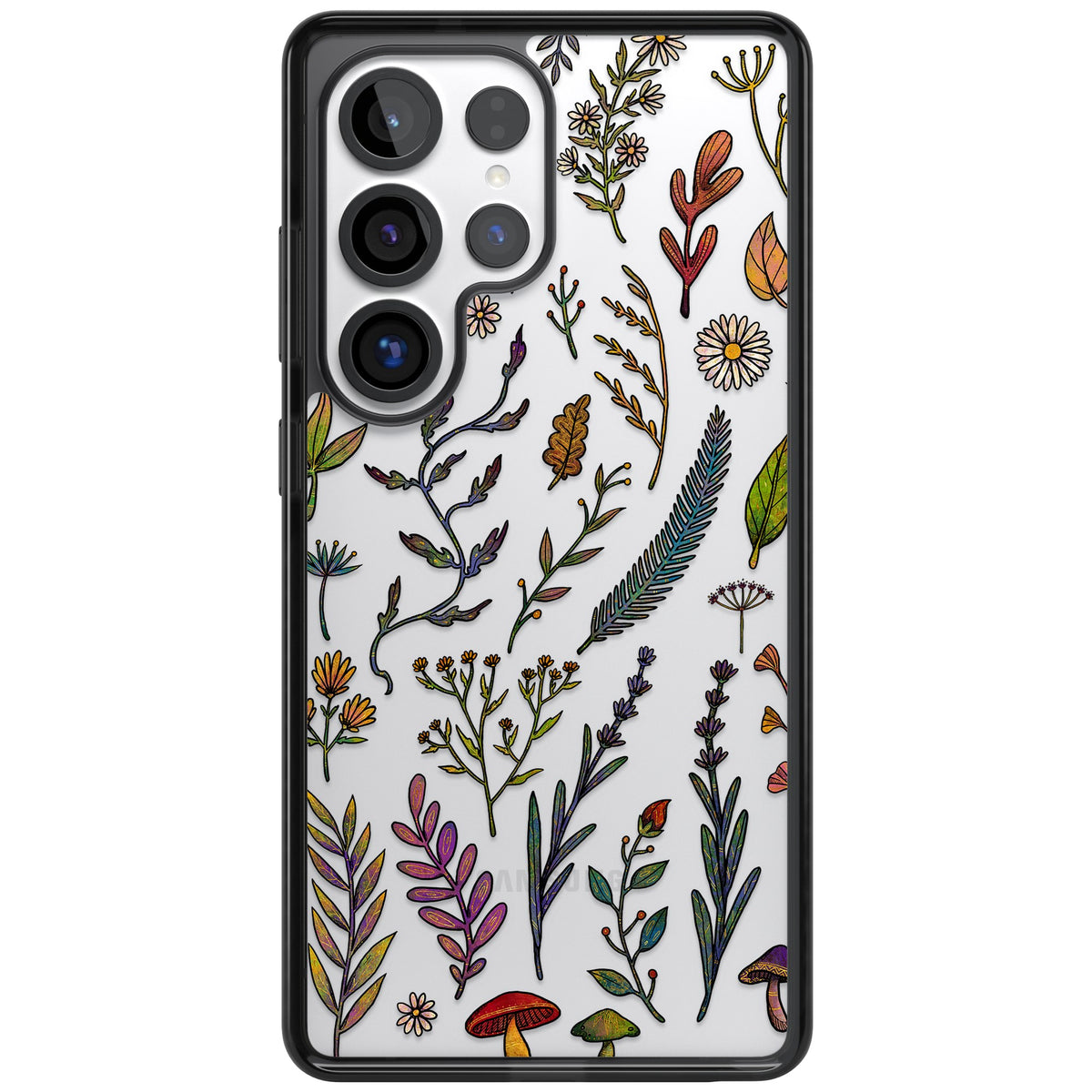 Autumn Wildflowers Samsung S25 Ultra / Samsung S26 Ultra Impact Black Phone Case front