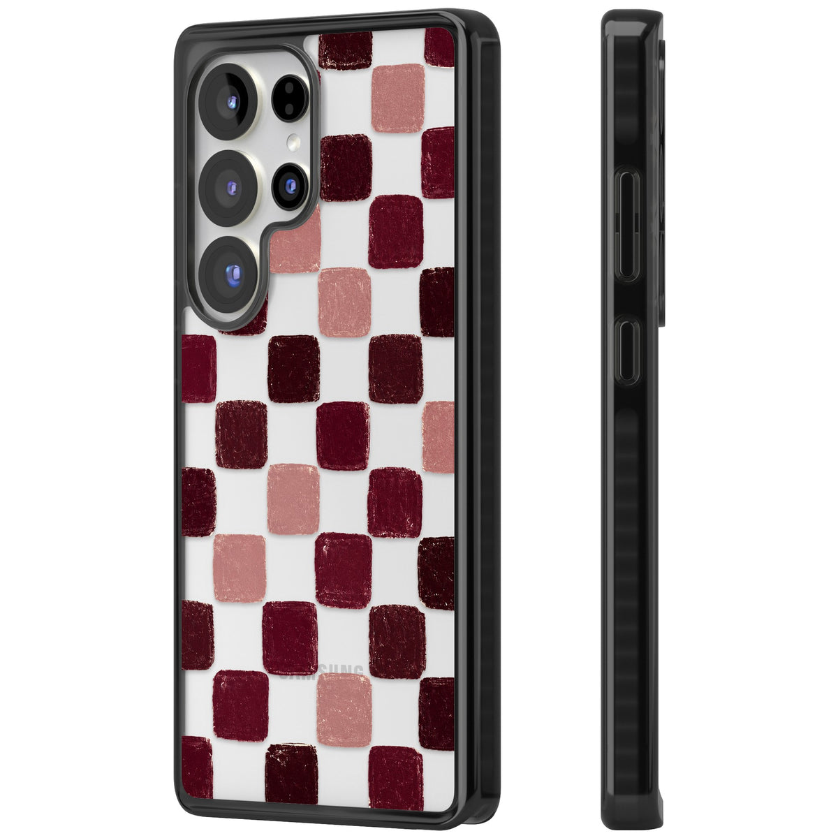 Date Swatches Samsung S25 Ultra / Samsung S26 Ultra Impact Black Phone Case side