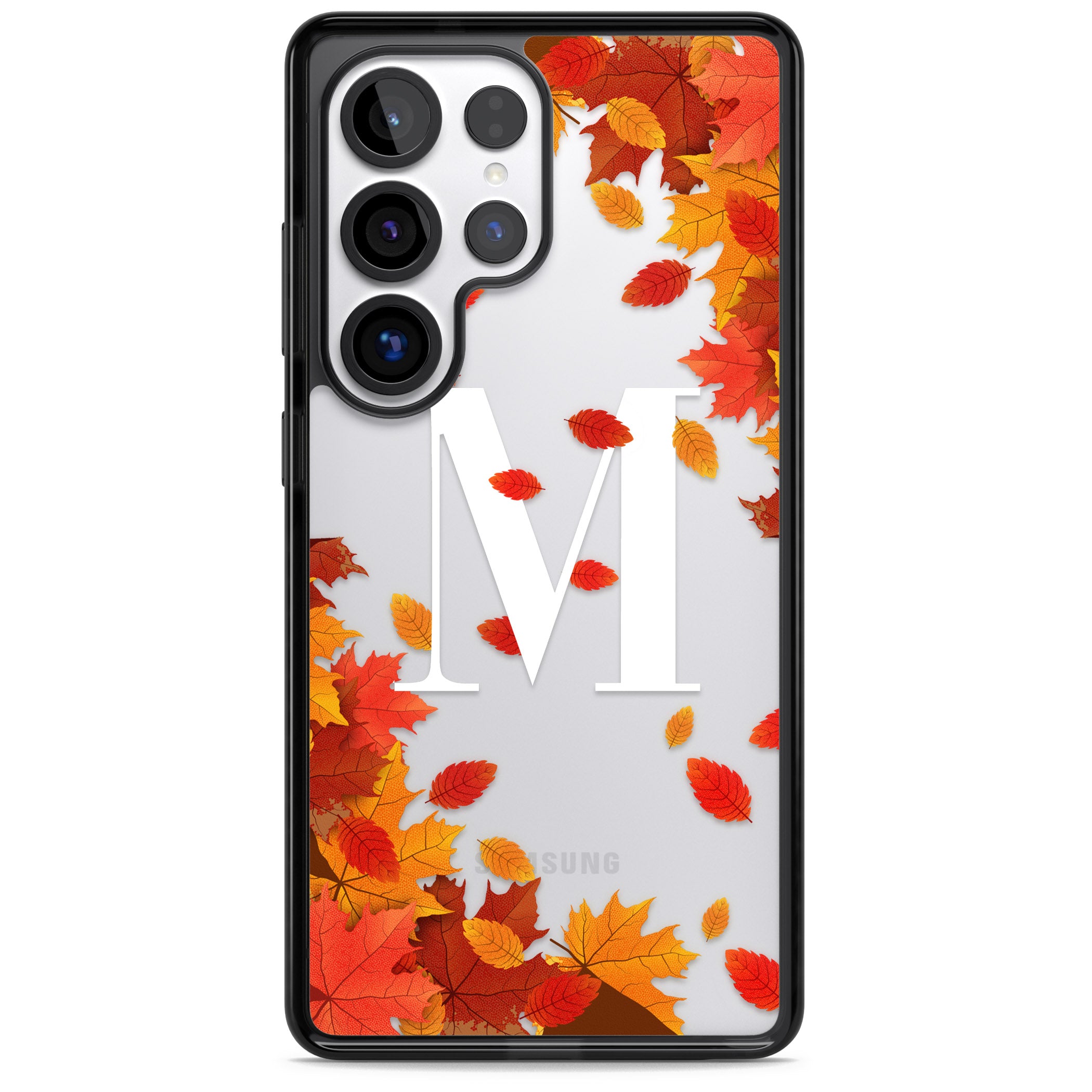 Personalised Autumn Leaves Monogram