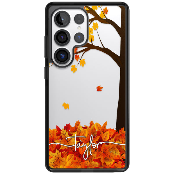 Personalised Autumn Leaves