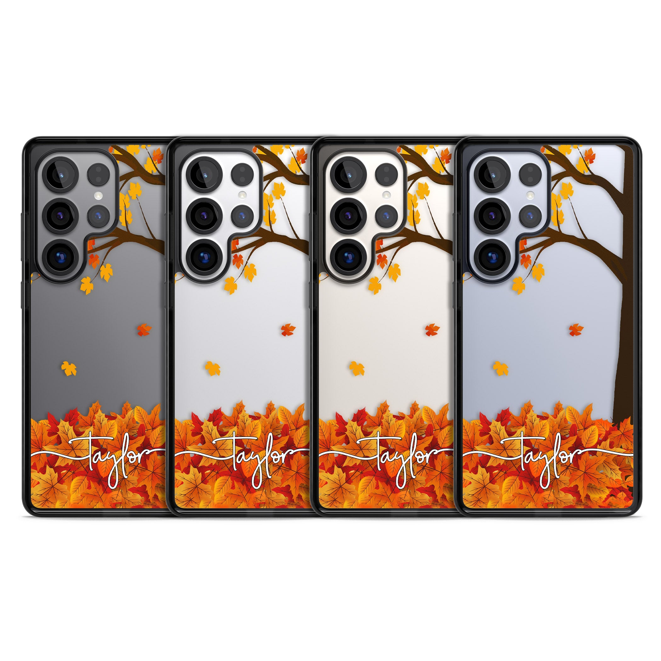 Personalised Autumn Leaves