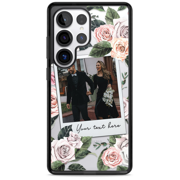 Personalised Floral Polaroid