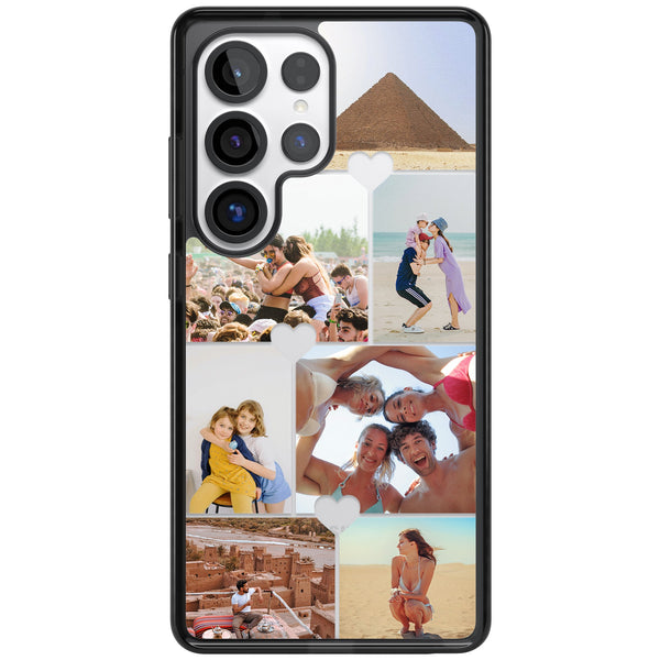 Personalised Heart Photo Grid