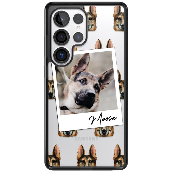 Personalised German Shepherd Instant Camera Photo