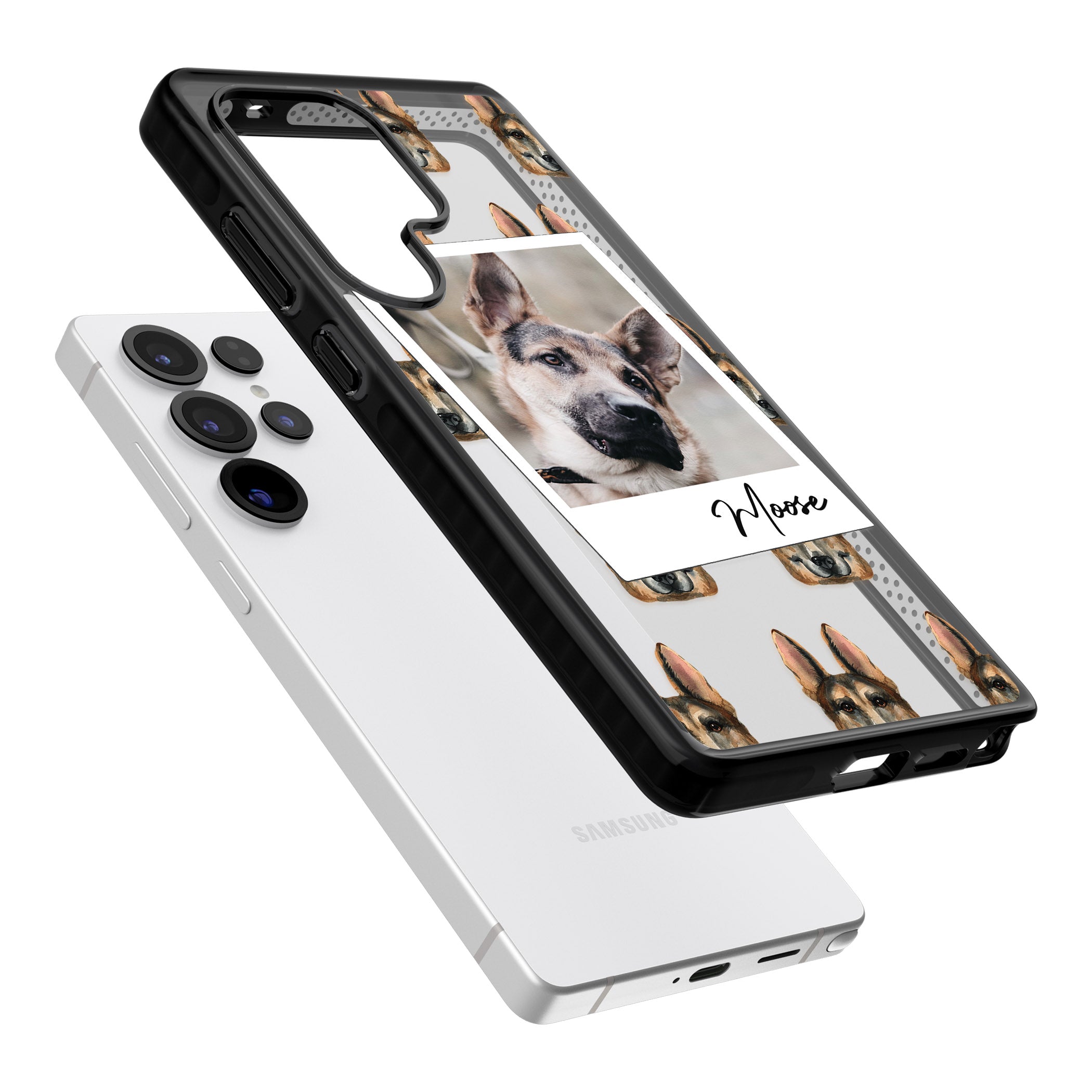 Personalised German Shepherd Instant Camera Photo