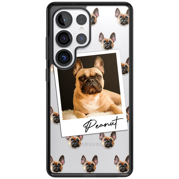 Personalised Tan French Bulldog Instant Camera Photo