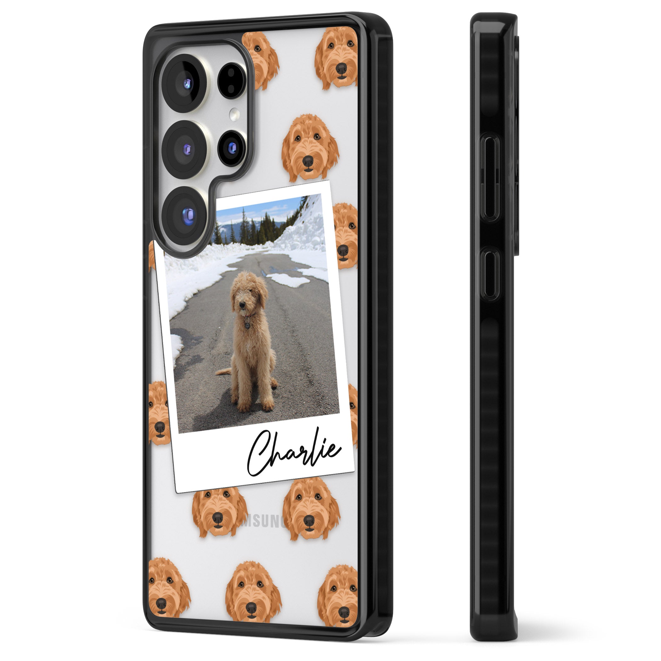 Personalised Golden Doodle Dog Photo