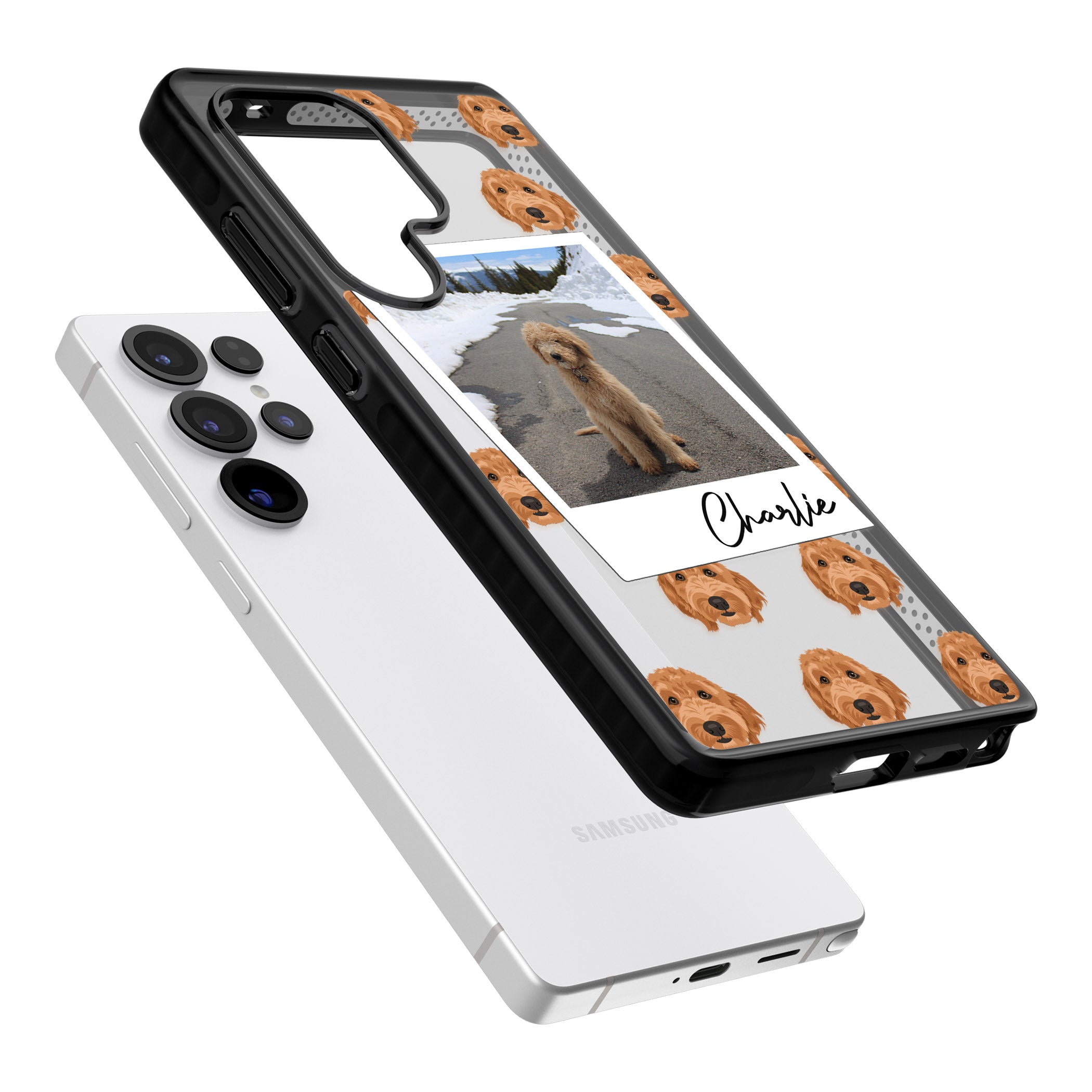 Personalised Golden Doodle Dog Photo