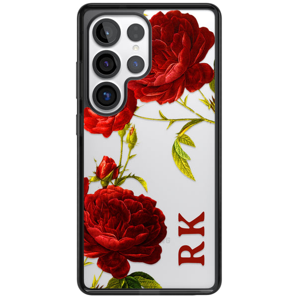 Personalised Red Roses