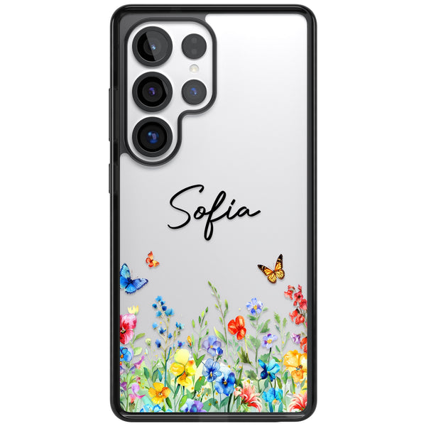 Personalised Buterflies Wildflowers