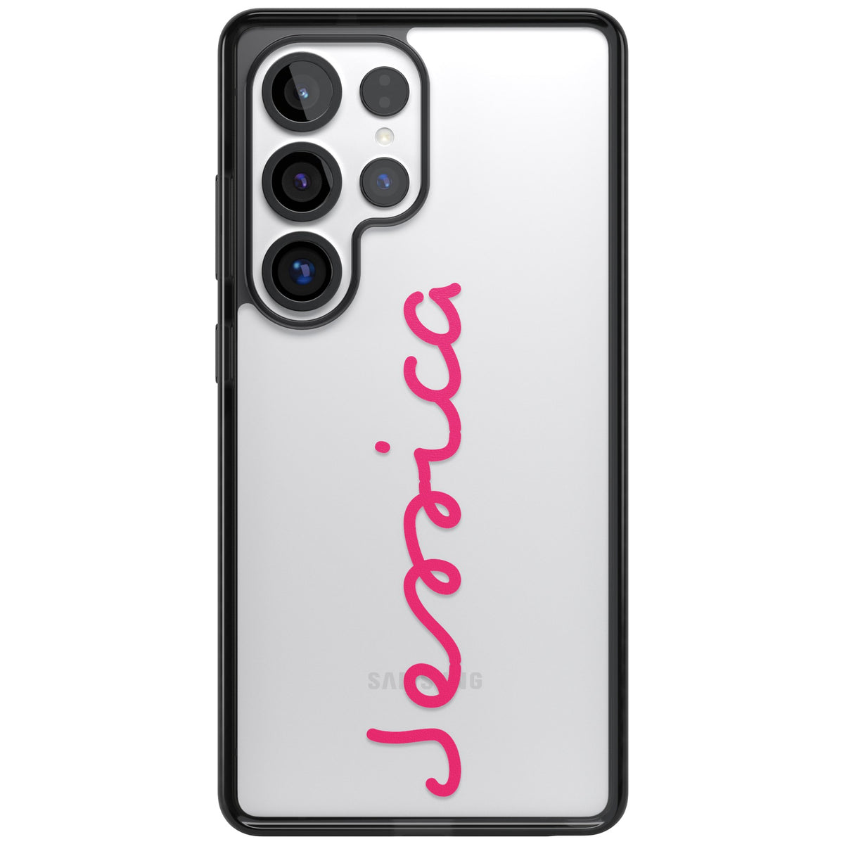 Personalised Summer Name Samsung S25 Ultra / Samsung S26 Ultra Impact Black Phone Case front