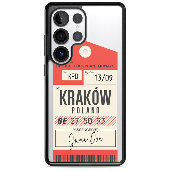 Personalised Vintage Luggage Tag