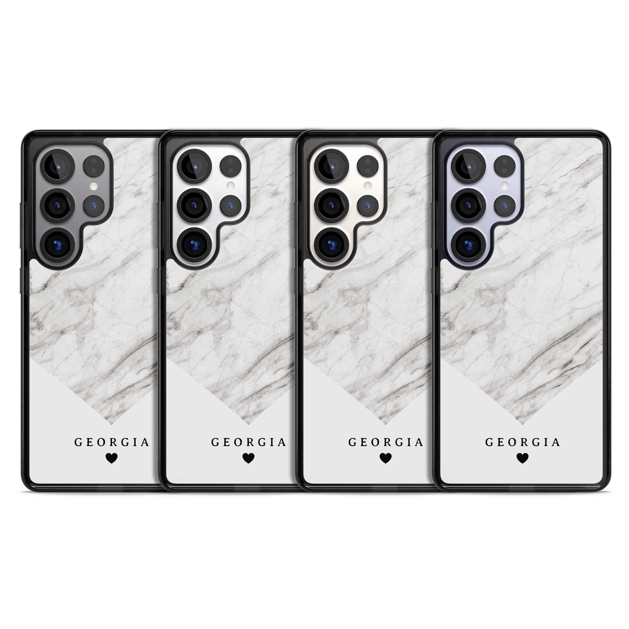 Personalised White Marble