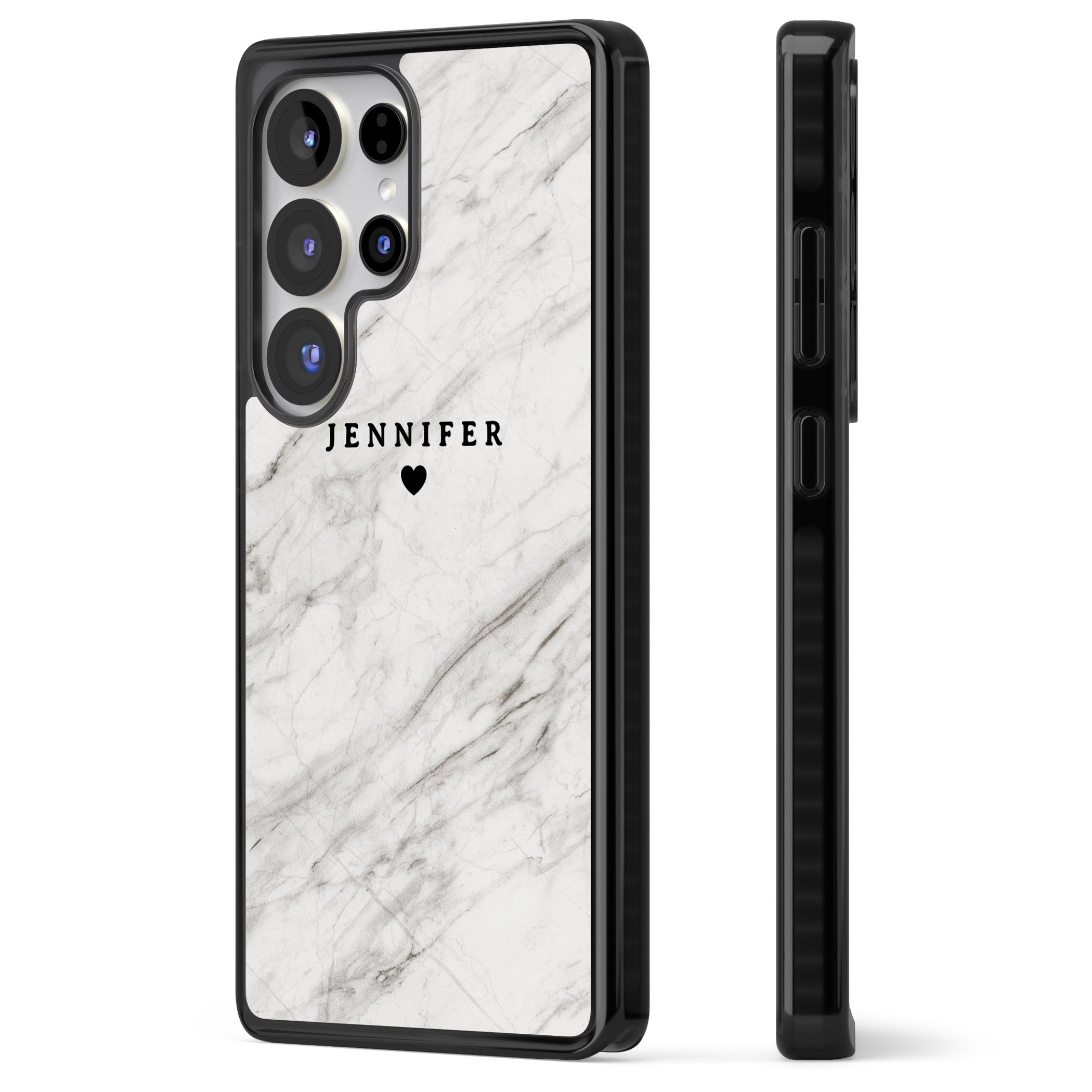 Personalised Light Grey Marble