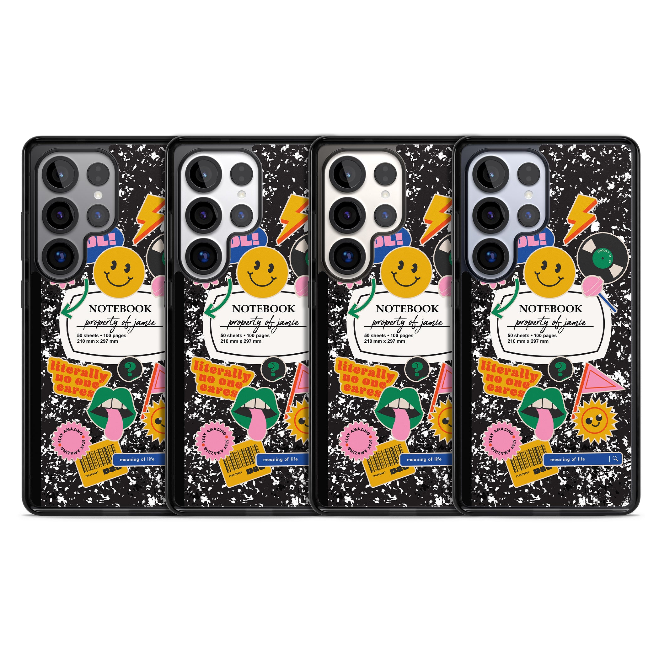 Personalised Quirky Notebook