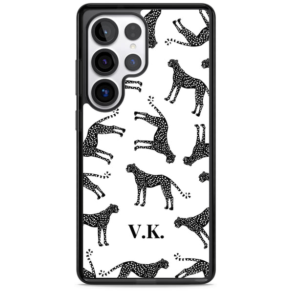 Personalised Monochrome Cheetahs