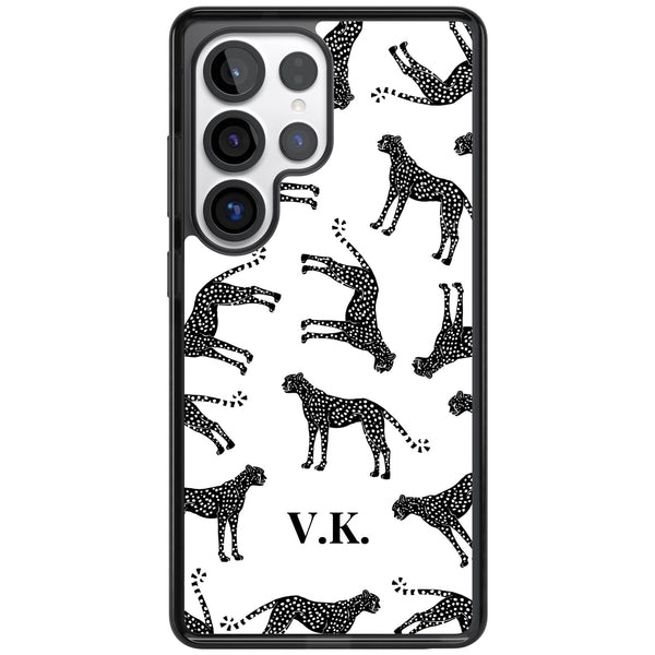 Personalised Monochrome Cheetahs