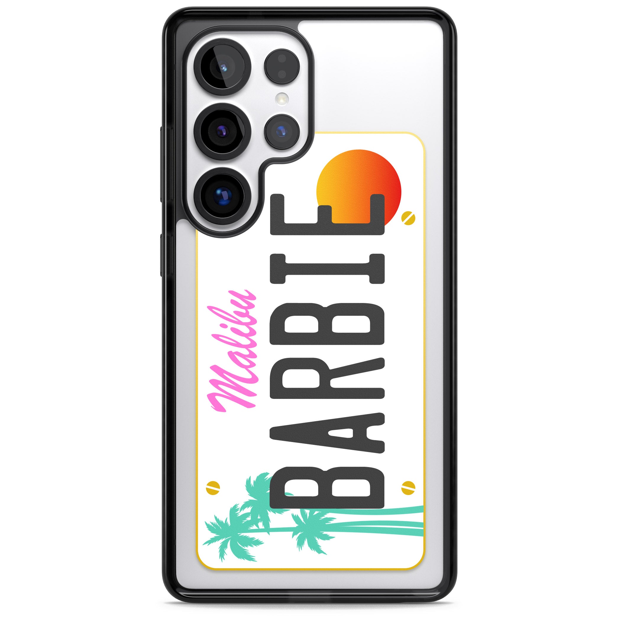 Personalised Malibu License Plate