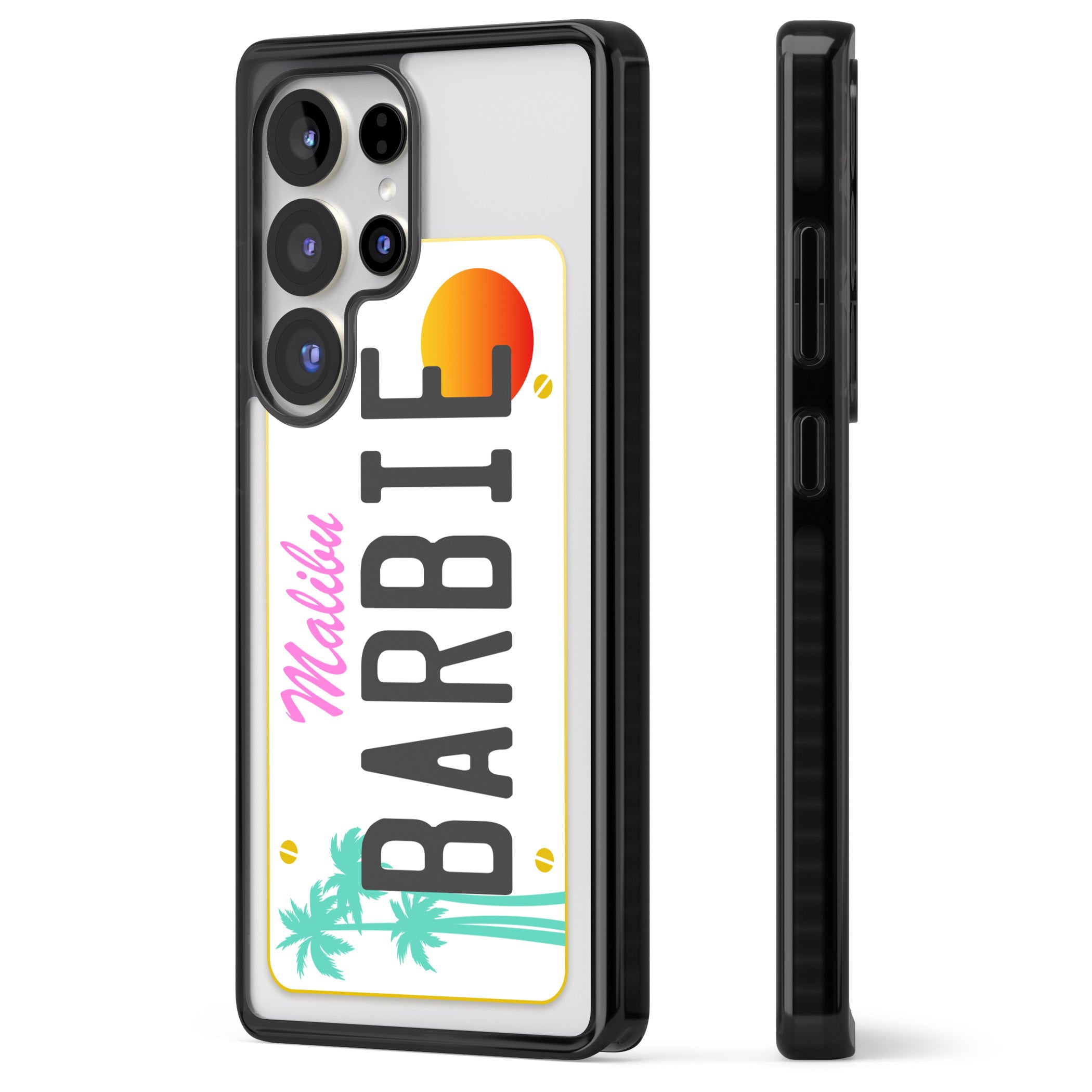 Personalised Malibu License Plate