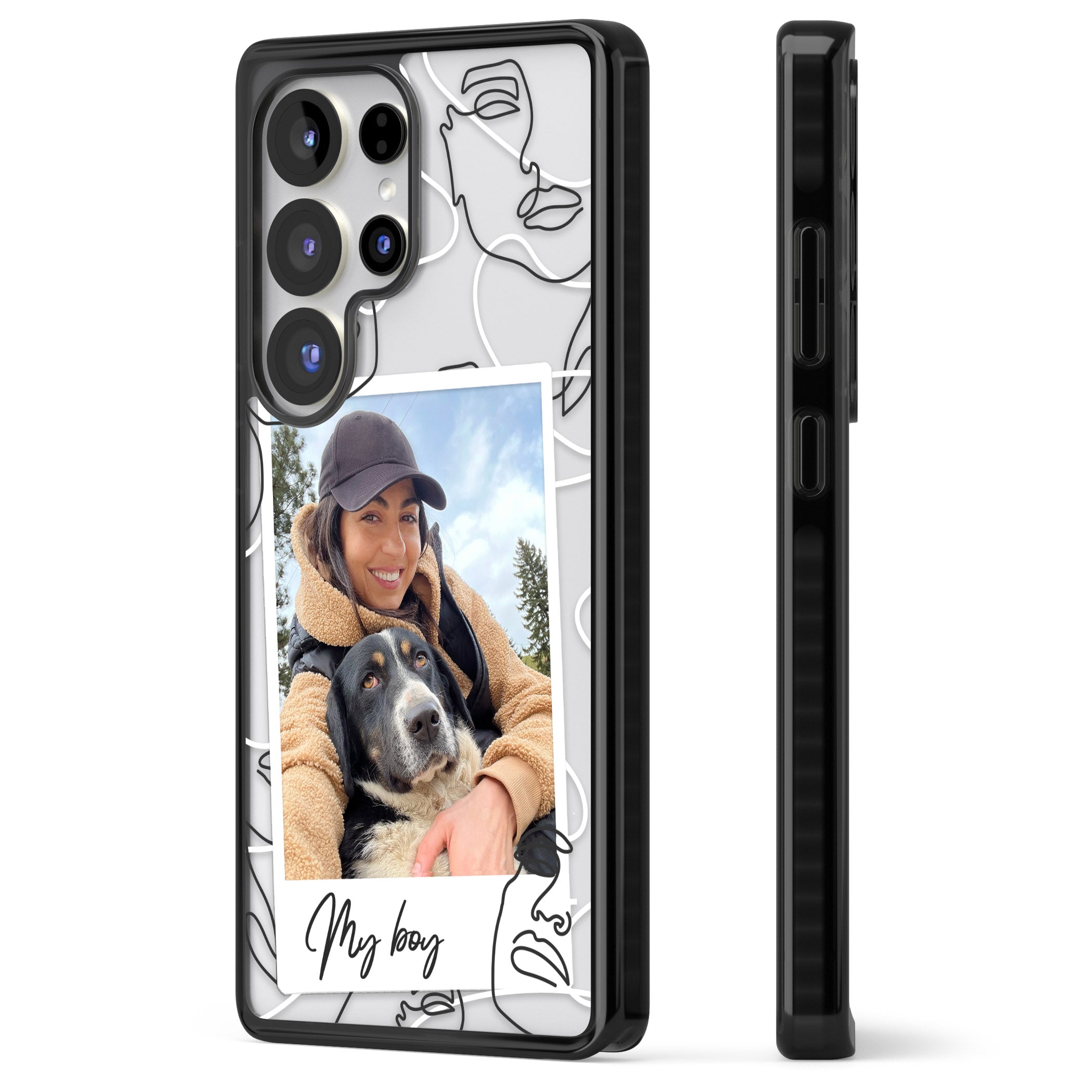 Personalised Abstract Faces Instant Photo