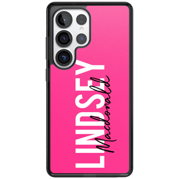 Personalised Bold Name: Pink