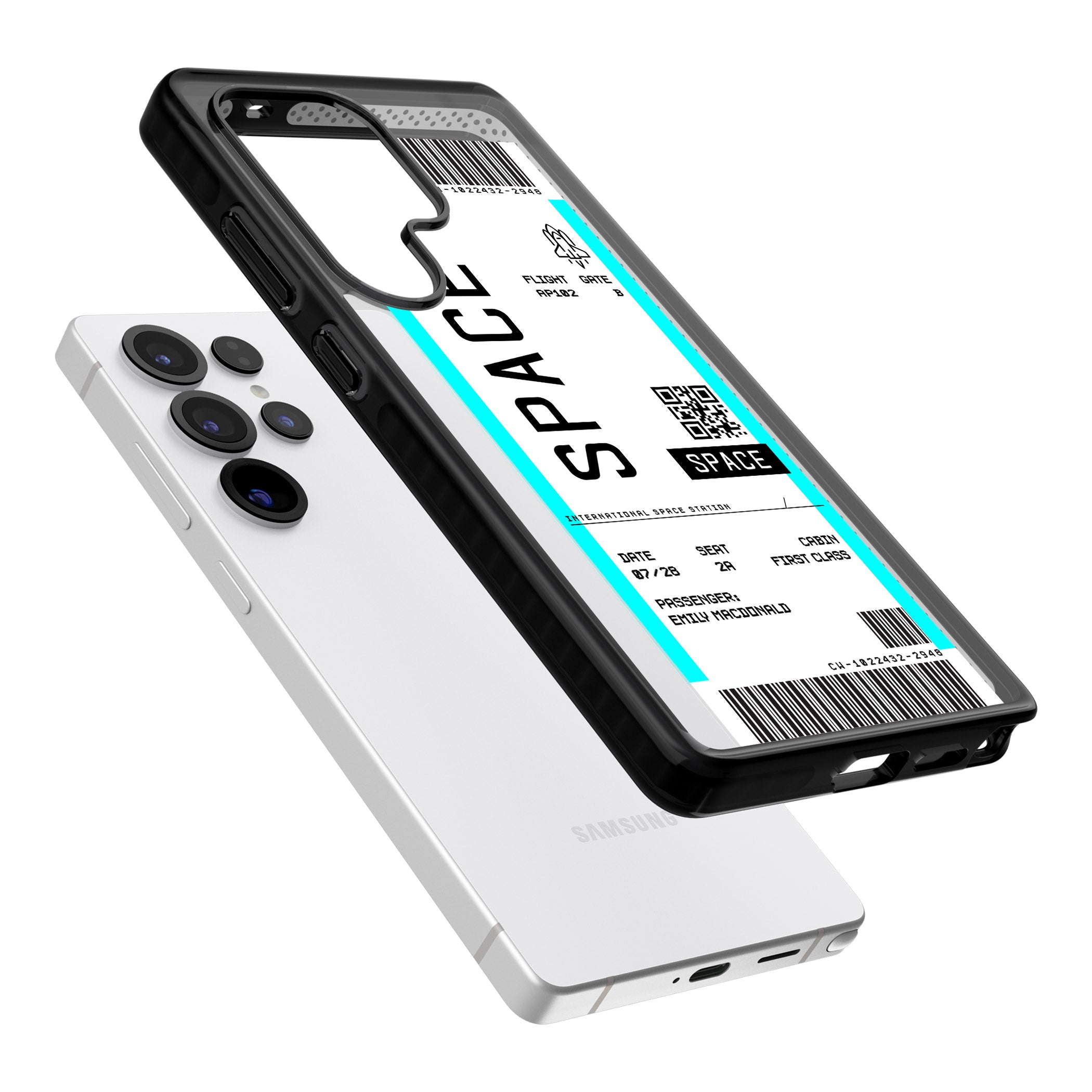 Personalised Space Travel Ticket