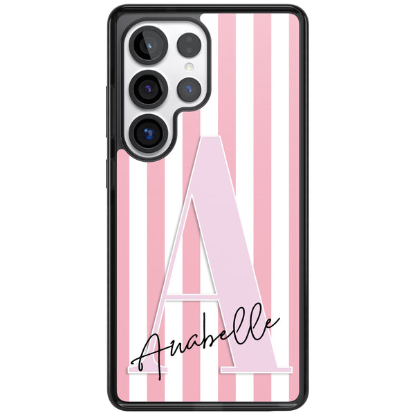 Personalised Soft Pink Stripes