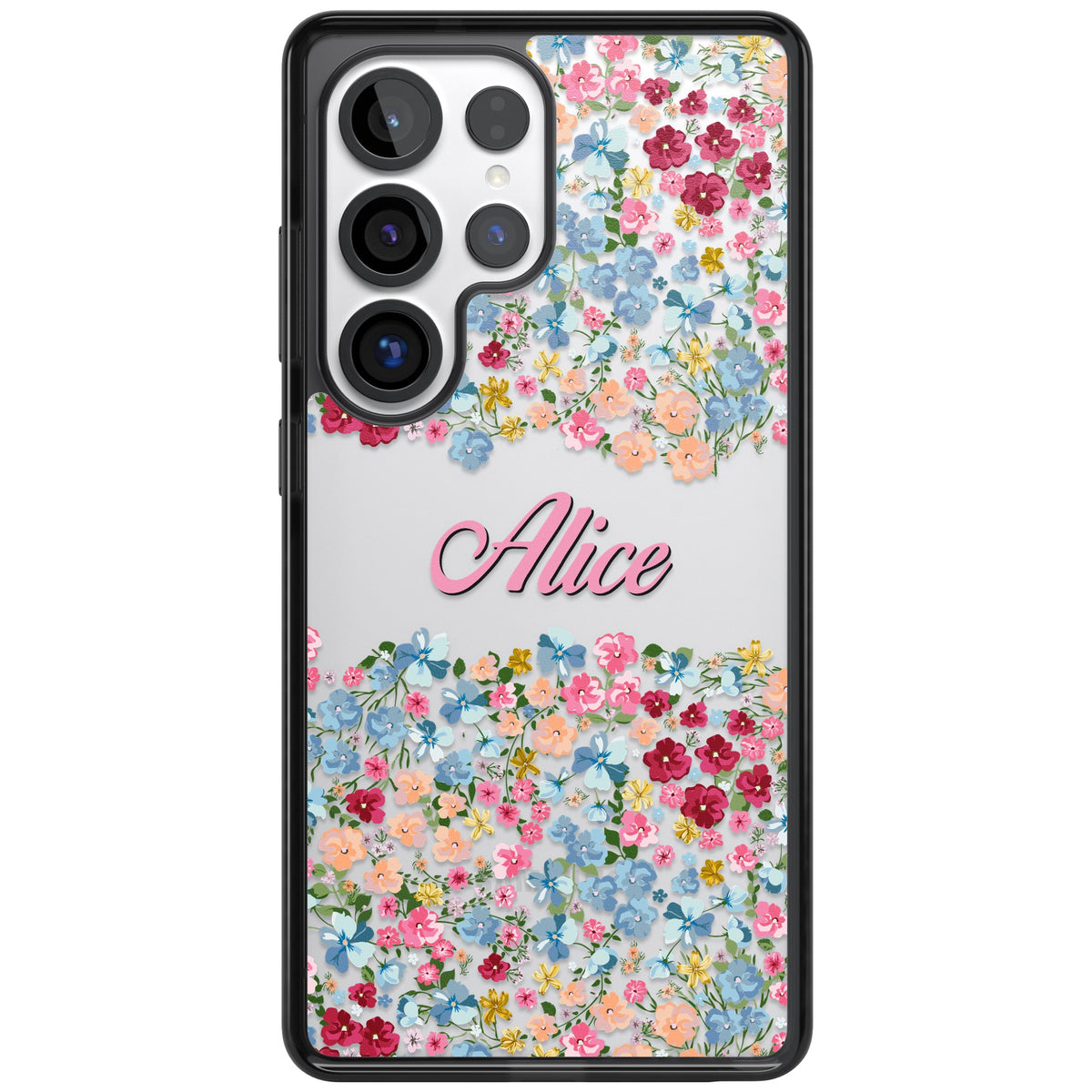 Personalised Venetian Meadow Samsung S25 Ultra / Samsung S26 Ultra Impact Black Phone Case front