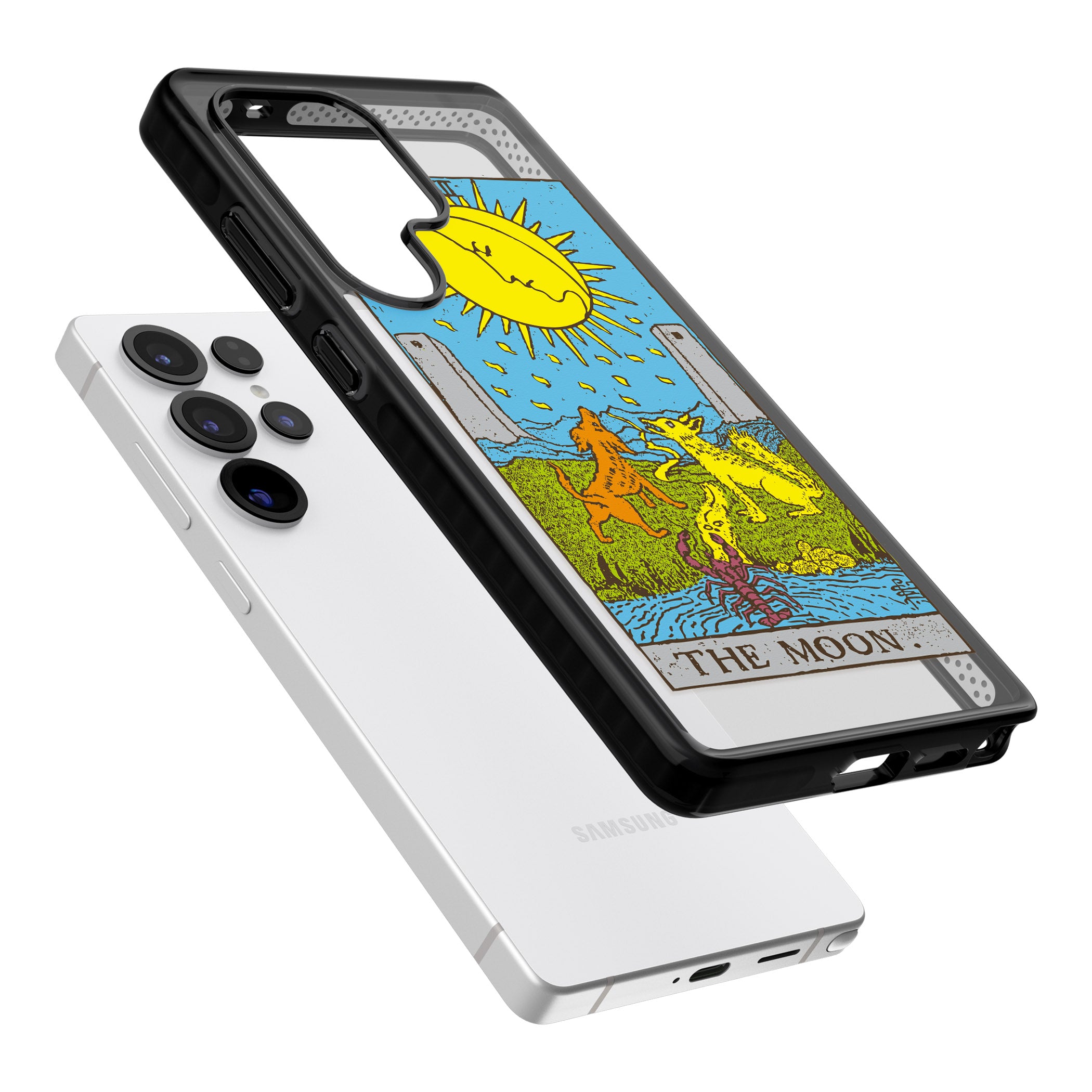 Personalised The Moon Tarot Card (Color)