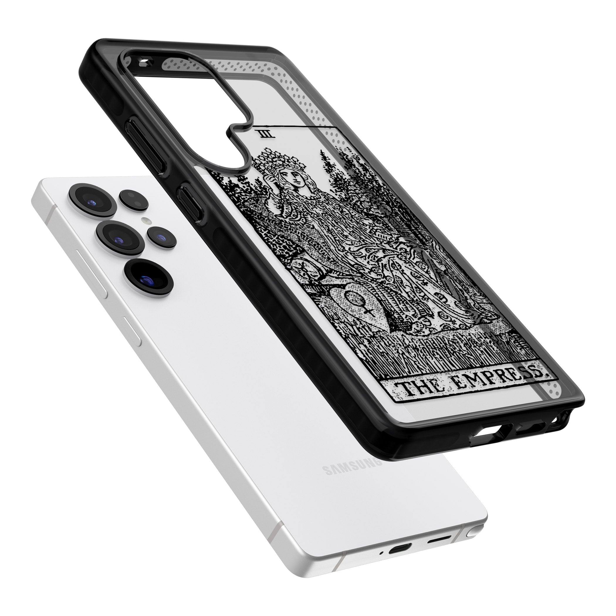 Personalised The Empress Tarot Card (Clear)