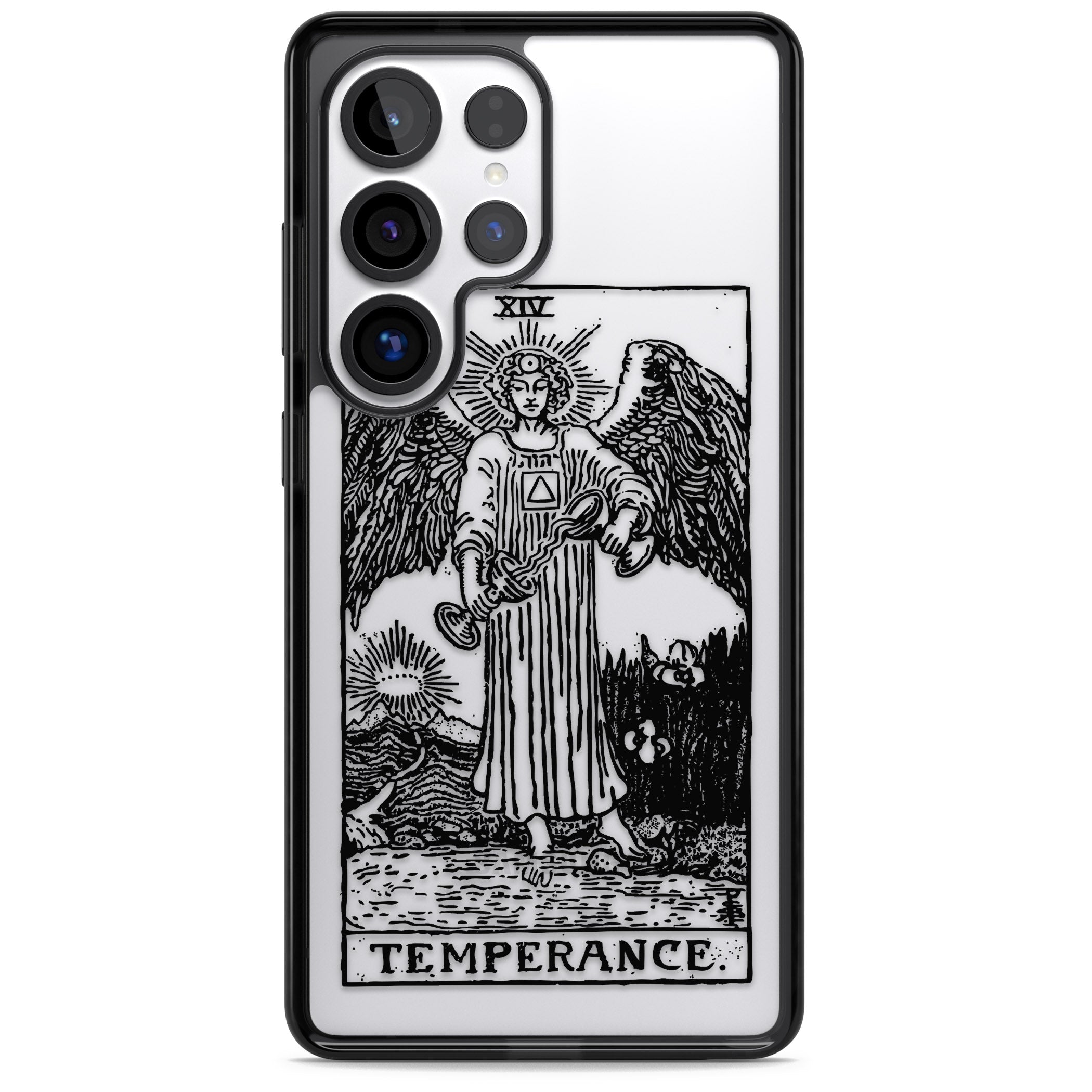 Personalised Temperance Tarot Card (Clear)