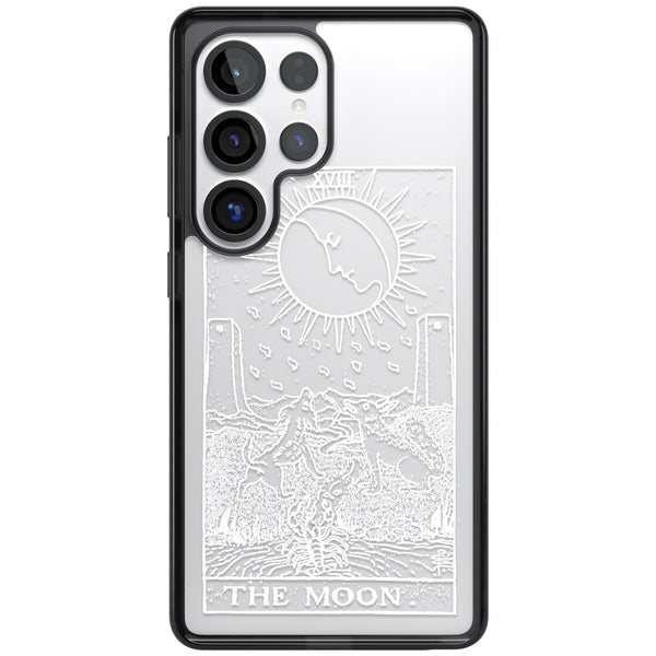 Personalised The Moon Tarot Card (White)