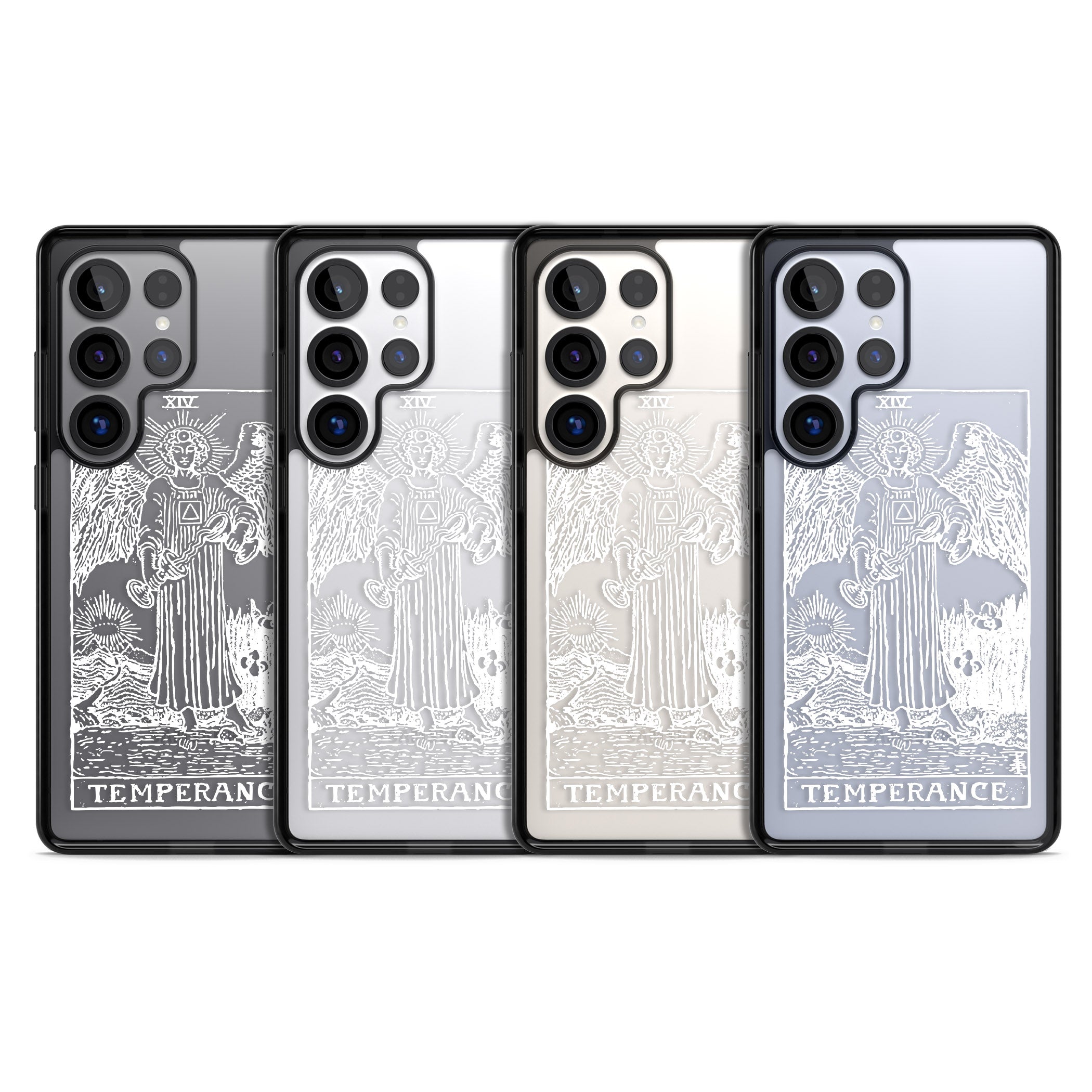 Personalised Temperance Tarot Card (White)