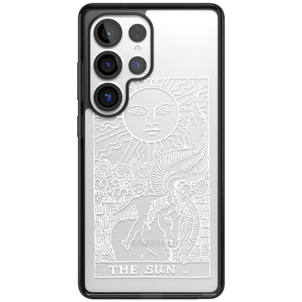 Personalised The Sun Tarot Card (White)