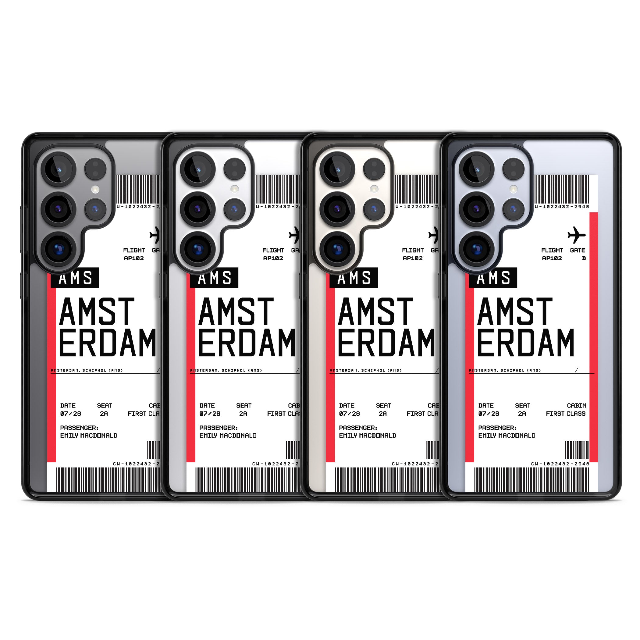 Personalised Amsterdam Boarding Pass