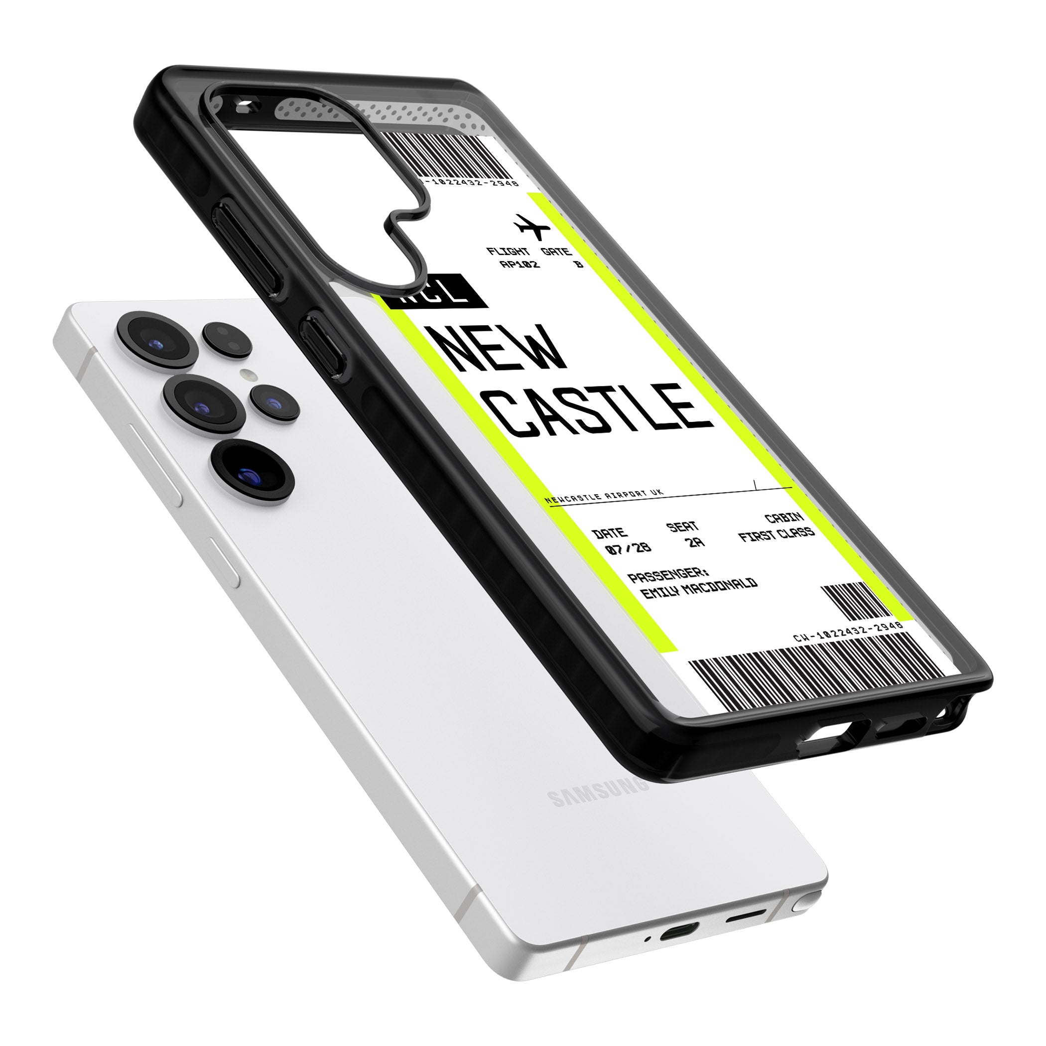 Personalised Newcastle Boarding Pass