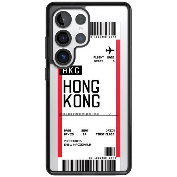 Personalised Hong Kong Boarding Pass