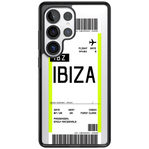 Personalised Ibiza Boarding Pass