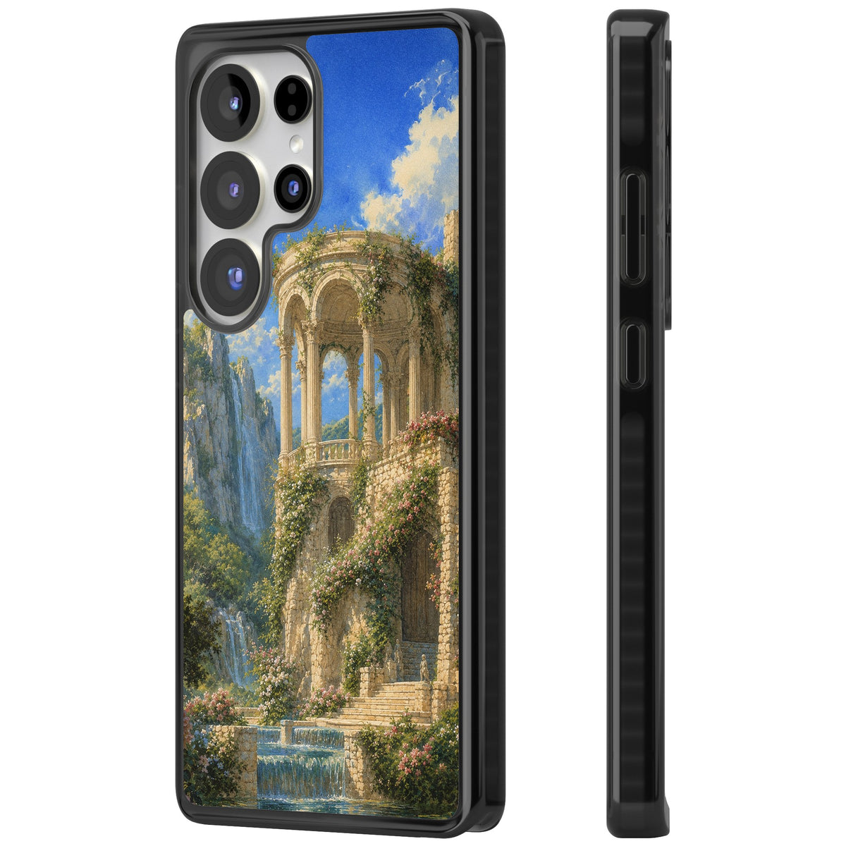 Palace Pavilion Samsung S25 Ultra / Samsung S26 Ultra Impact Black Phone Case side